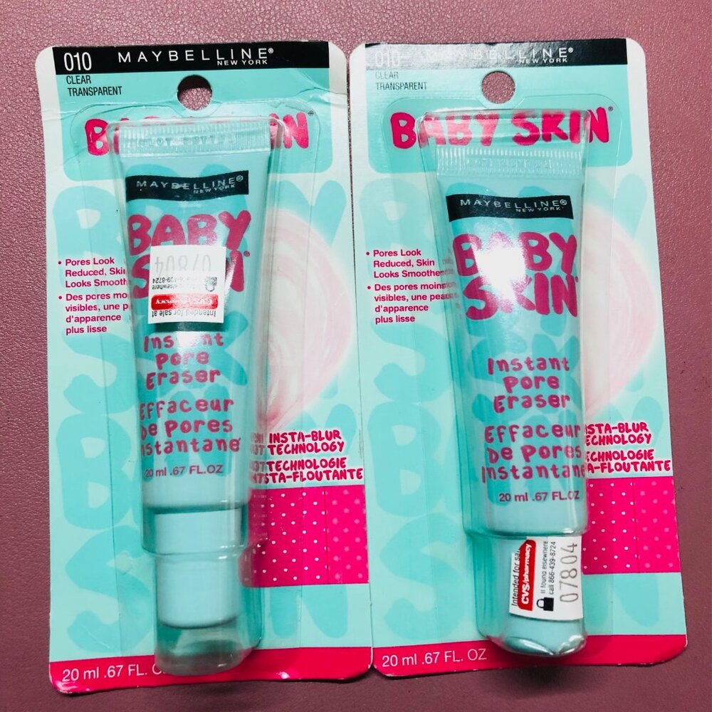 2- Maybelline Baby Skin Instant Pore Eraser Primer
